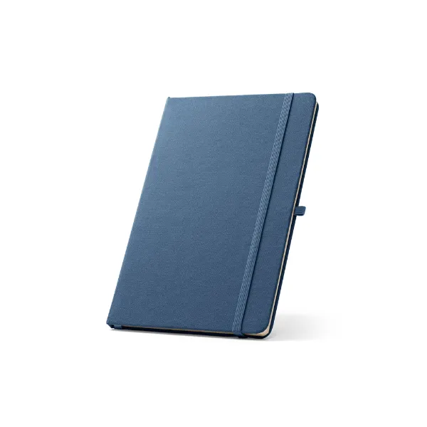 Caderno personalizado de capa dura em poliéster totalmente reciclado Caderno personalizado de capa dura em poliéster totalmente reciclado